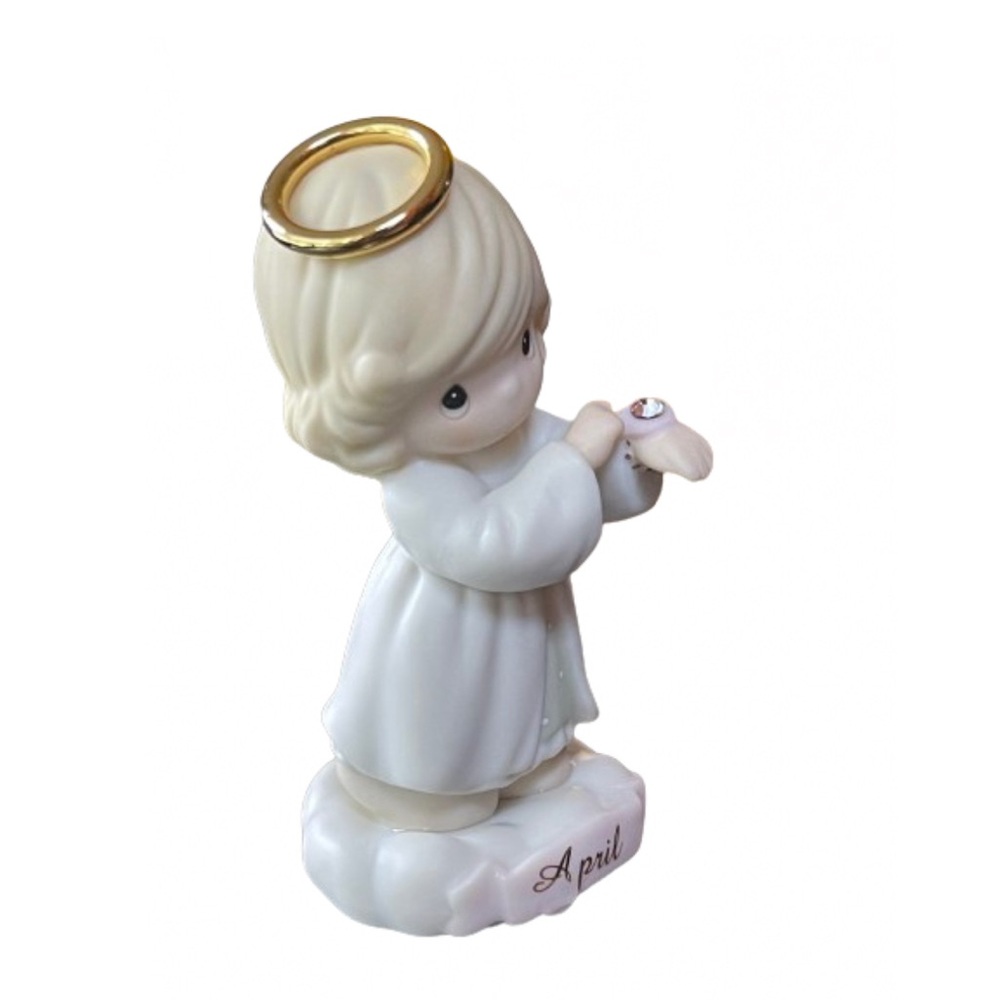 Free/w/$30+ purchase‎ PRECIOUS MOMENTS BIRTHDAY ANGEL ''APRIL''